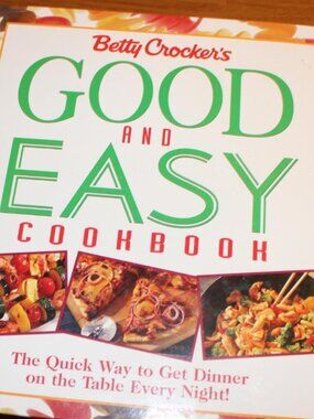 Betty Crocker Good and Easy Cookbook 1996 Notebook Edition with Color Photos
